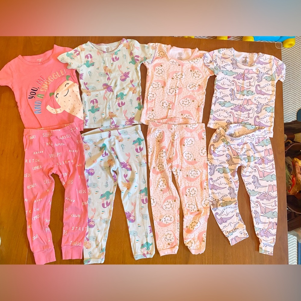 Carters Girls PJ Sets - 3T